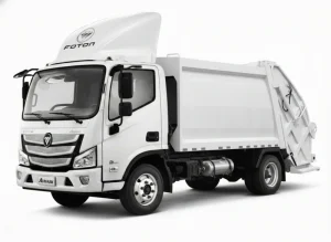Foton S6 con compactador de basura de 13 yardas